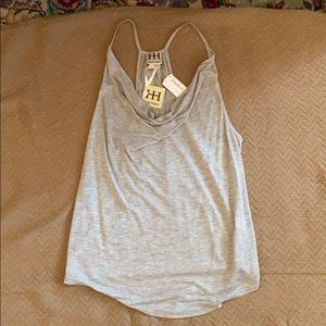 Haute hippie cowl neck tank